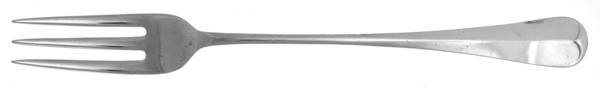 Queen Anne (Silverplate) Large Solid Dressing Fork