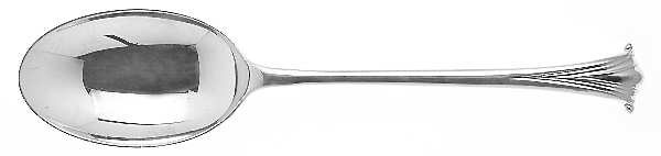 English Onslow (Sterling) Dessert/Oval Soup Spoon