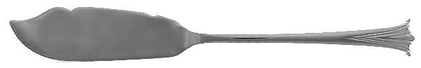 English Onslow (Sterling) Flat Handle Master Butter Knife