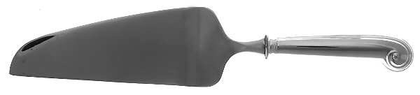 English Onslow (Sterling) Pie & Cake Server with Stainless Blade