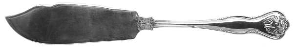 Royal Husk (sTERLING) Flat Handle Master Butter Knife by CJ Vander