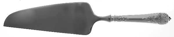 William & Mary (Sterling) Pie & Cake Server with Stainless Blade