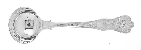 Bacchanalian (Sterling) Solid Gravy Ladle