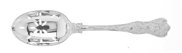 Bacchanalian (Sterling) Pierced Tablespoon (Serving Spoon)