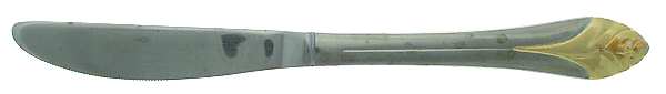 Chantal-Gold Accent Modern Solid Knife