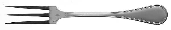Lyrique Contrast Solid Serving Fork