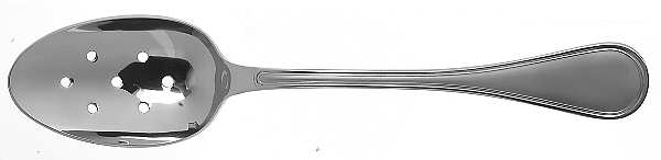 Lyrique Contrast Pierced Solid Serving Spoon