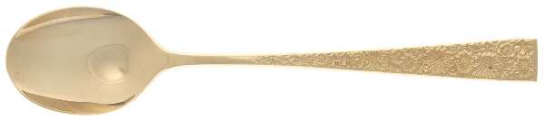 Golden Fresco (Gold Electroplate) Sugar Spoon