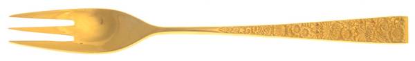 Golden Fresco (Gold Electroplate) Solid Smooth Casserole Spoon