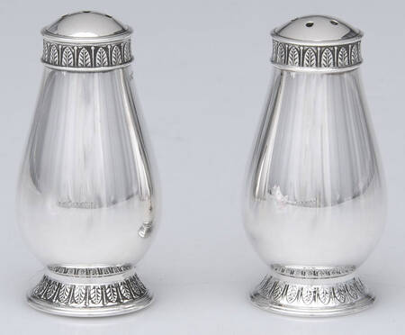 Malmaison-Beauharnais (Silverplate, Hollowware) Salt & Pepper Set