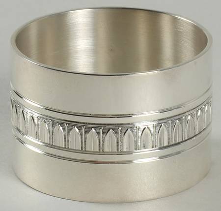Malmaison-Beauharnais (Silverplate, Hollowware) Silverplate Napkin Ring