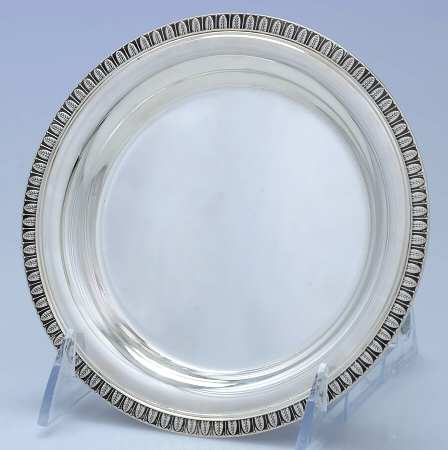 Malmaison-Beauharnais (Silverplate, Hollowware) Wine Bottle Coaster