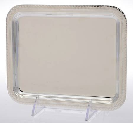 Malmaison-Beauharnais (Silverplate, Hollowware) 8" Rectangular Tray