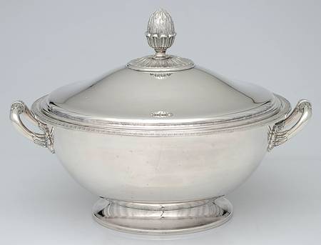 Malmaison-Beauharnais (Silverplate, Hollowware) Tureen & Lid