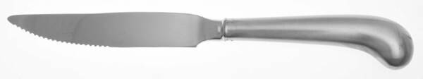 Queen Anne (Stainless, Satin) Steak Knife Individual Hollow, Serrate HC