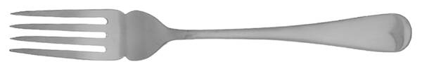Queen Anne (Stainless, Satin) Individual Solid Fish Fork