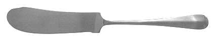 Queen Anne (Stainless, Satin) Flat Handle Butter Spreader