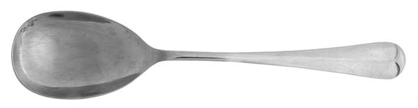 Queen Anne (Stainless, Satin) Solid Salad Serving Spoon