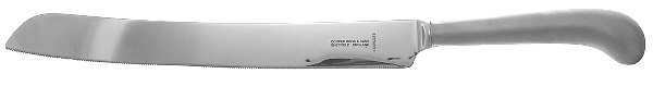 Queen Anne (Stainless, Satin) Large Cake Server Knife with Stainless Blade