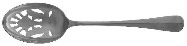Queen Anne (Stainless, Satin) Pierced Vegetable Serving Spoon