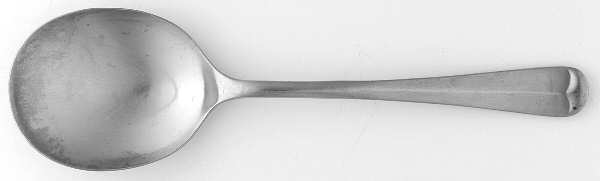 Queen Anne (Stainless, Satin) Round Bowl Soup Spoon (Cream Soup)