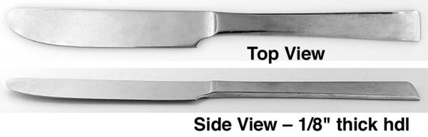 York (Stainless) New French Solid Knife by Calvin Klein