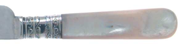 Pearl Handle Flatware 1 (Sterling) by Connecticut Plate 