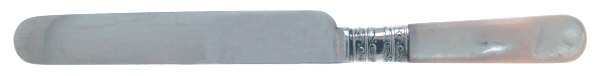 Pearl Handle Flatware 1 (Sterling) Pearl Handle Breakfast Knife by Connecticut Plate 