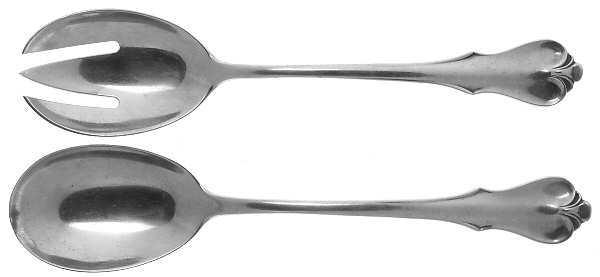 Colonial (Sterling) Solid Serving Set