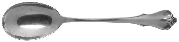 Colonial (Sterling) Solid Serving Spoon