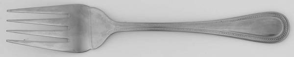 CUI8 (STAINLESS) Medium Solid Cold Meat Serving Fork