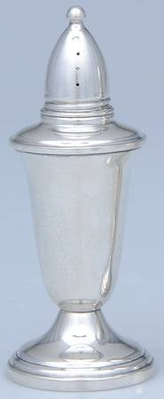 Sterling Hollowware Weighted Salt Shaker