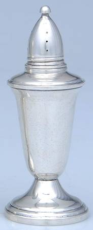 Sterling Hollowware Weighted Pepper Shaker