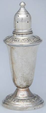 Sterling Hollowware Weighted Pepper Shaker