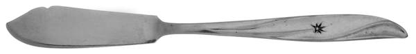 CG12 (STAINLESS) Flat Handle Master Butter Knife