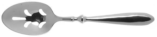 Townhouse (Stainless, Glossy) Pierced Tablespoon (Serving Spoon)