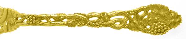 Chased &amp; Pierced Vine- Gold by CJ Vander
