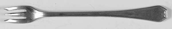 CNS1(SILVERPLATE) Cocktail/Seafood Fork by Continental Silverplate