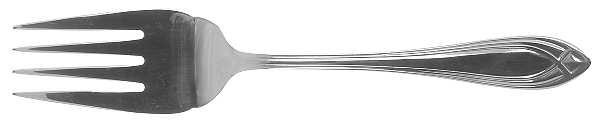 Arcadia (Stainless) Medium Solid Cold Meat Serving Fork