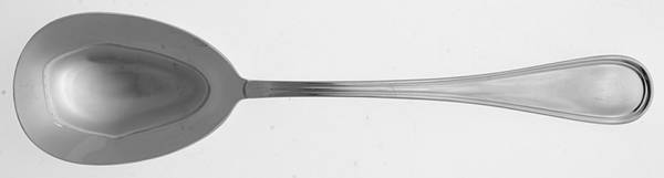 Oxford (Stainless) Solid Salad Serving Spoon by Calderoni Flatware