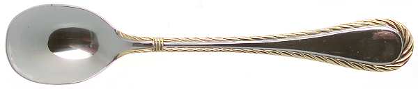 Carlyle (Stainless, Gold Accent) Sugar Spoon