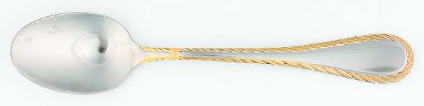 Carlyle (Stainless, Gold Accent) Teaspoon