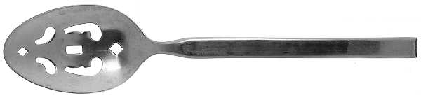 Suttan (Stainless, Satin, 18-8) Pierced Tablespoon (Serving Spoon)