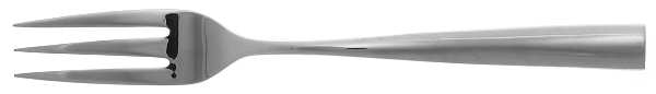 Silhouette Bright (Stainless) Solid Serving Fork by Jean Couzon