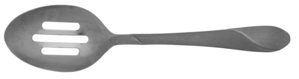 Swirl Sand (Stainless) Pierced Tablespoon (Serving Spoon)