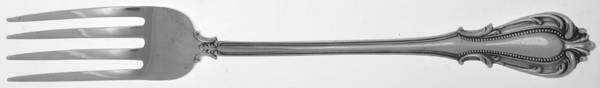 Boston (Sterling) Vegetable Serving Fork (Solid)