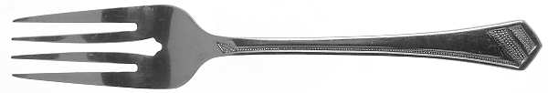 Sand Art (Stainless) Individual Salad Fork