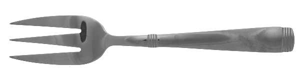 Metro-Glossy(Stainless) Medium Solid Cold Meat Serving Fork