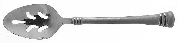 Codie (Stainless, Frosted) Pierced Tablespoon (Serving Spoon)
