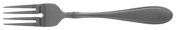 Cherish (Stainless, No Ridged Back) Individual Salad Fork